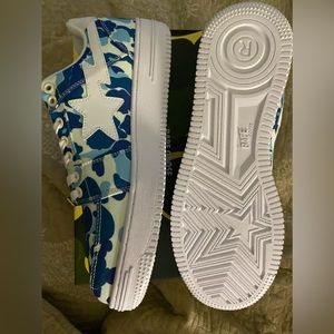 BNIB BAPE Goose OZX BAPE US Size 11.5 Sneakers Bape Low Camo 20th  Blue